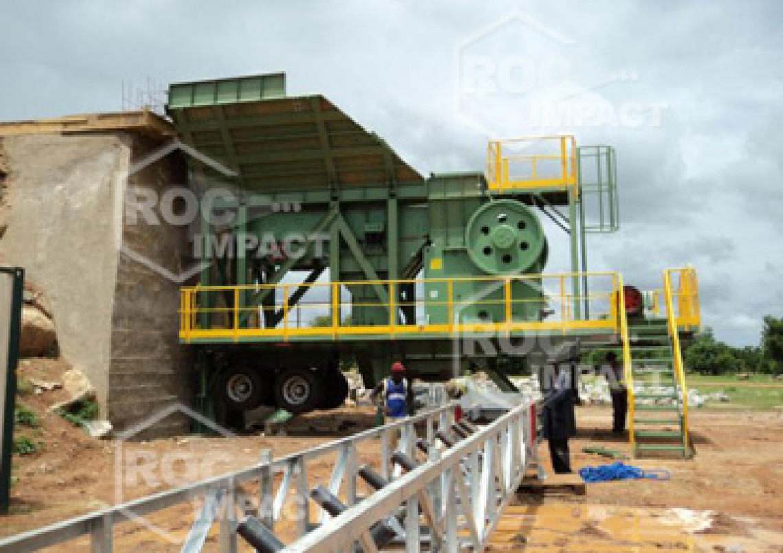 Nouvelle installation de concassage et broyage au Burkina Faso