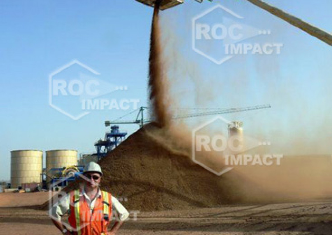 Installation concasseur - Mine d'or au Burkina Faso SEMAFO MANA GOLD MINING