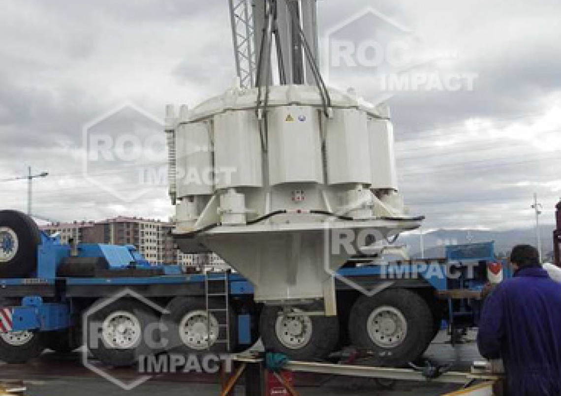 Installation concasseur - Mine d'or au Burkina Faso SEMAFO MANA GOLD MINING