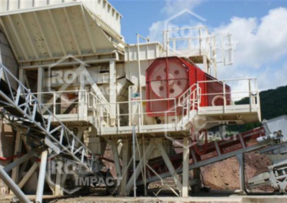 Mise en route de la station de concassage en Roumanie