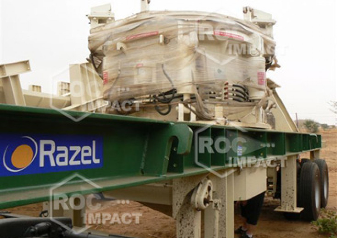 Installation concasseur au Niger - Entreprise Razel