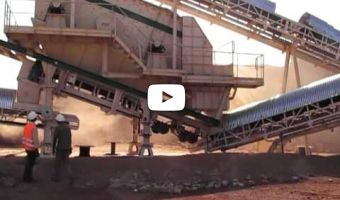 Installation concasseur - Mine d&#039;or au Burkina Faso SEMAFO MANA GOLD MINING