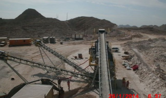 Installation 300 à 400 t/h au Sultanat d&#039;Oman pour Saint-Gobain