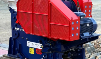Installation d&#039;un nouveau concasseur a machoire ROC 1108 HYD