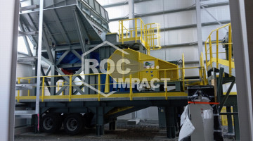 Installation de concassage et criblage pour une Mine d'or au GROENLAND