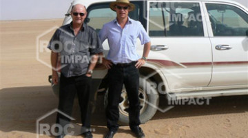 Installation station concassage à la mine d'or en Algérie